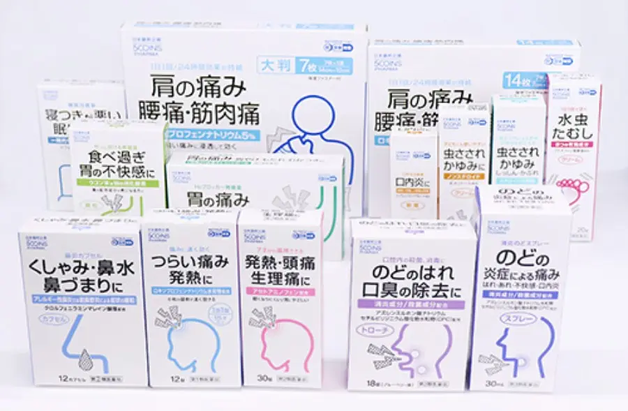 業界初(※1)の価格均一OTC医薬品ブランド「5COINS PHARMA」※1)日本調剤調べ